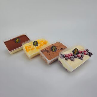 綜合四入提拉米蘇｜經典原味＋森林莓果＋巧克力＋芒果 獨享四入提拉米蘇