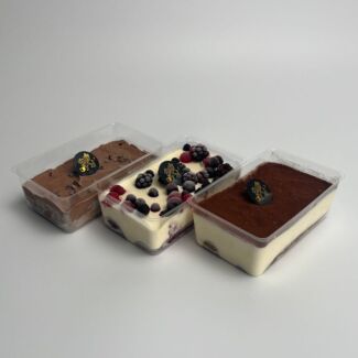 經典原味+森林莓果+提拉米蘇 獨享三入組提拉米蘇